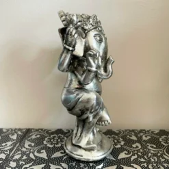 Silver Dancing Ganesh Elephant -Home Decoration 11 7bde9e10 1305 4255 93f7 0659d96b67c2