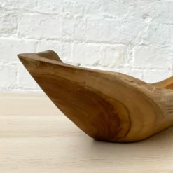 Teak Root Wood Long Boat Bowl 60cm -Home Decoration 11 809a1280 ce8f 446a 80ce d497343a56d2