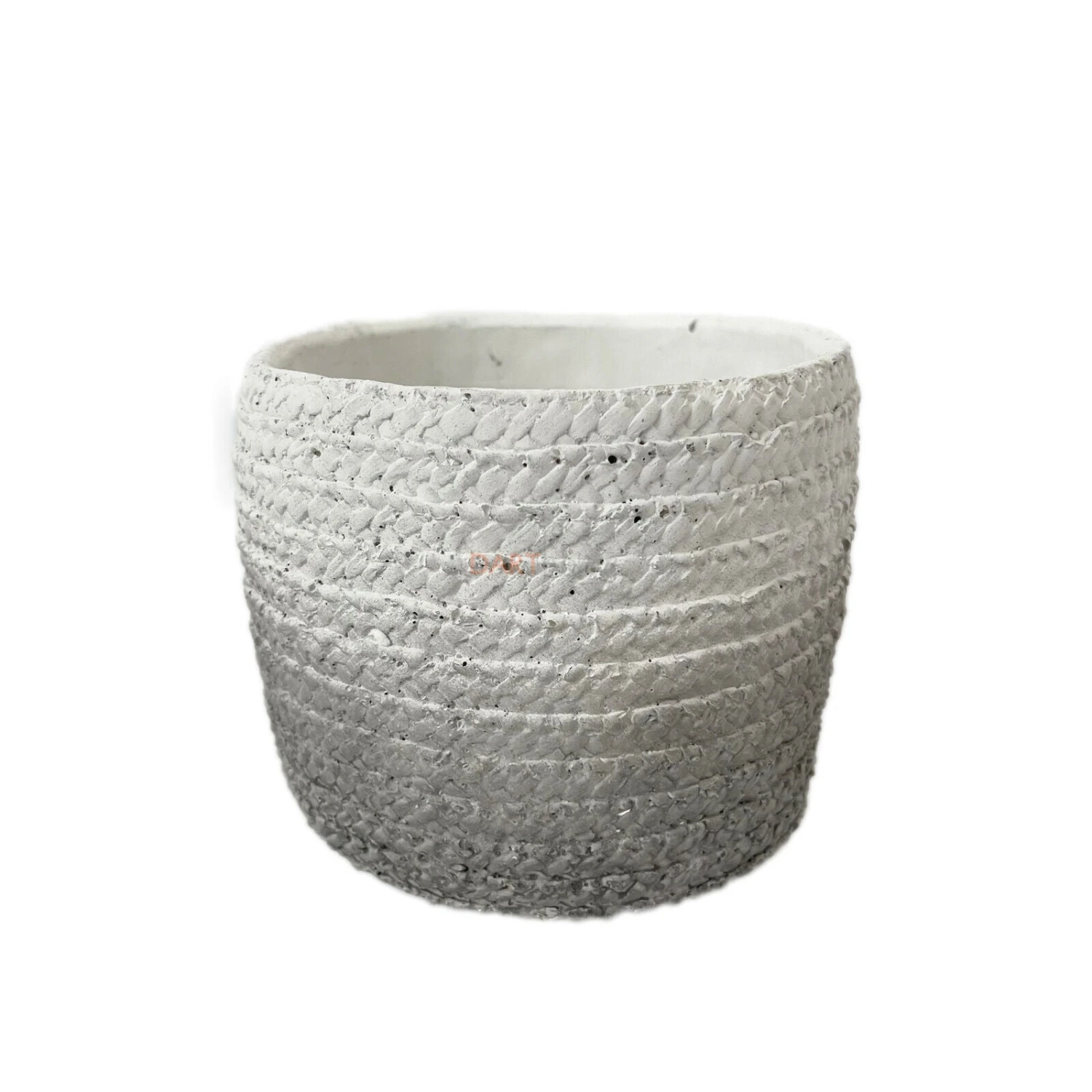 Cement Two Tone Grey Planter 6 Cement Two Tone Grey Planter - Image 6