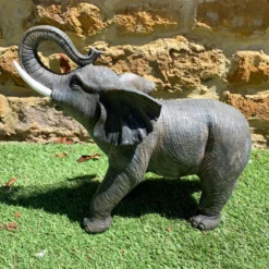 Grey Lucky Elephant Garden Sculpture Large 42cm -Home Decoration 14 13f6117e 0012 455d 9d76 6e0d0872b8d1