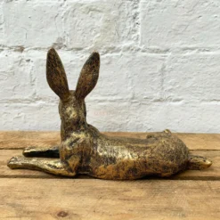 Resin Gold Lying Hare Sculpture 24cm 9 Resin Gold Lying Hare Sculpture 24cm -Home Decoration 15 87613247 788b 4259 bf3a 0c251396984c