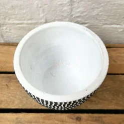 Cement Black Tile Plant Pot Holder -Home Decoration 16 f79028ee 6d49 4451 8627 157c29d2754d