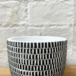 Cement Black Tile Plant Pot Holder -Home Decoration 17 5ae23b46 d889 4ec2 996c f0c1bcc828e9