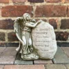 Stone Angel In Loving Memory Garden Statue 4kg