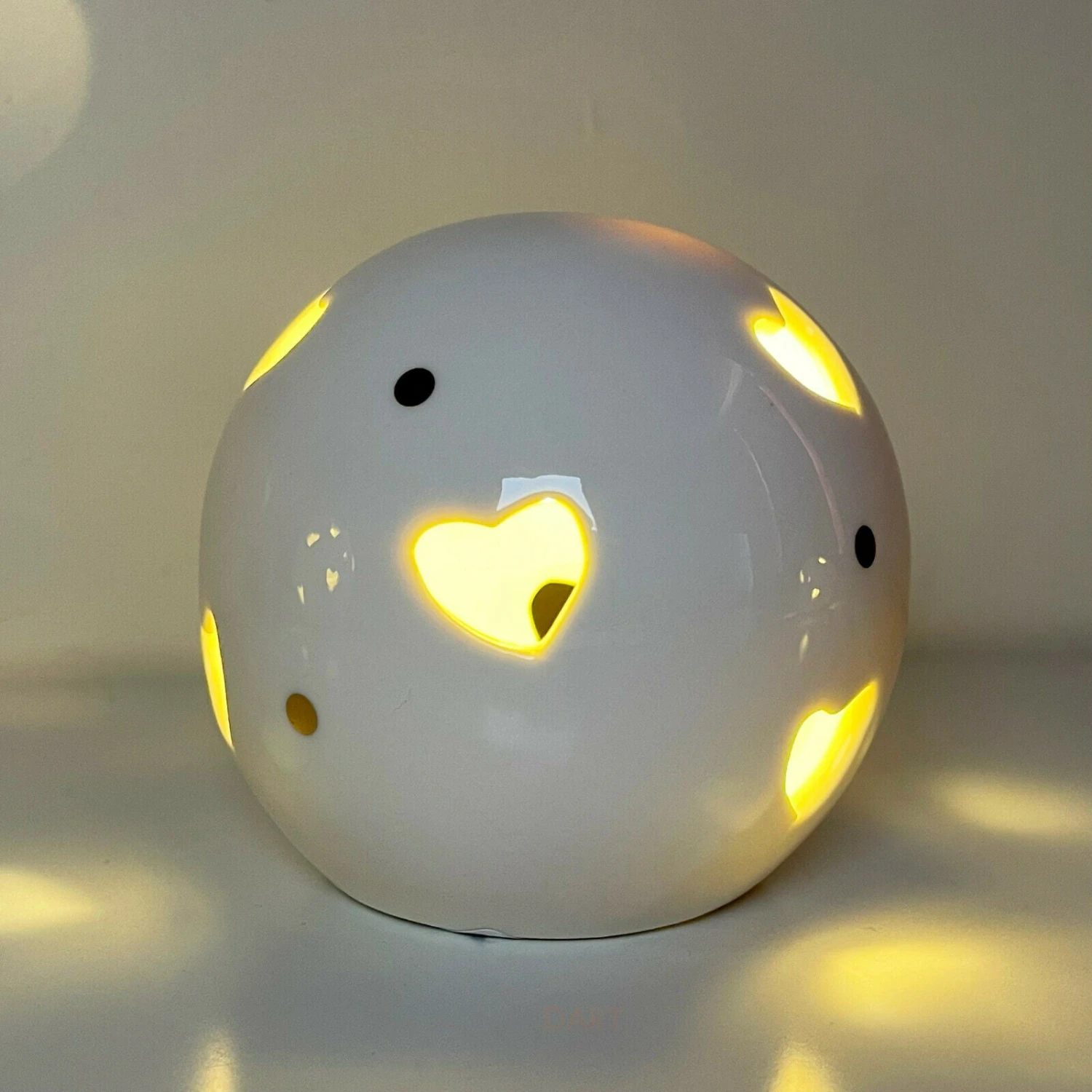 Set Of 3 LED Light Up Love Heart Globe Ball Decorations 2 Set Of 3 LED Light Up Love Heart Globe Ball Decorations - Image 2