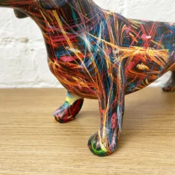 Colourful Sausage Dog Ornament -Home Decoration 22 73305e9c b2aa 4e07 820b 62833c19bfe0