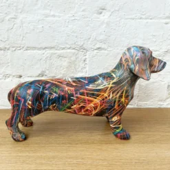 Colourful Sausage Dog Ornament -Home Decoration 24 570eb974 1539 4e04 87f1 574312b6c6a8