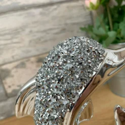 Silver Crystal Dolphin Figurine -Home Decoration 25 1ea07d50 e71e 4128 a6c5 1b4622eee7e1