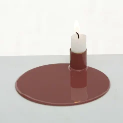 Metallic Pink Candlestick Holders Set Of 3 -Home Decoration 25 77d7644c 023f 4fbc af1f ec320d3c1d67