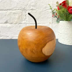 Teak Wood Apple & Pear Ornaments 9 Teak Wood Apple & Pear Ornaments -Home Decoration 26 ab200949 f57a 488f a93d fbd4c2479a60