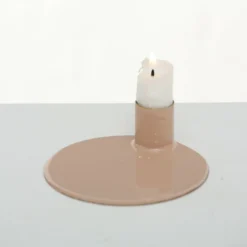 Metallic Pink Candlestick Holders Set Of 3 -Home Decoration 26 f9ad6adb 8398 4647 a921 50be63c684f1