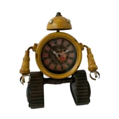 Industrial Yellow Robot Clock -Home Decoration 27 18e8c55e c6f7 438c 9cee acdf2ac74bb7