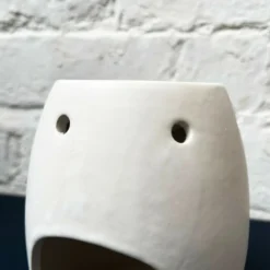 Easter Island Head Oil Burner - White -Home Decoration 28 698c99de 9a0f 4c61 8089 53aaa8a83d71