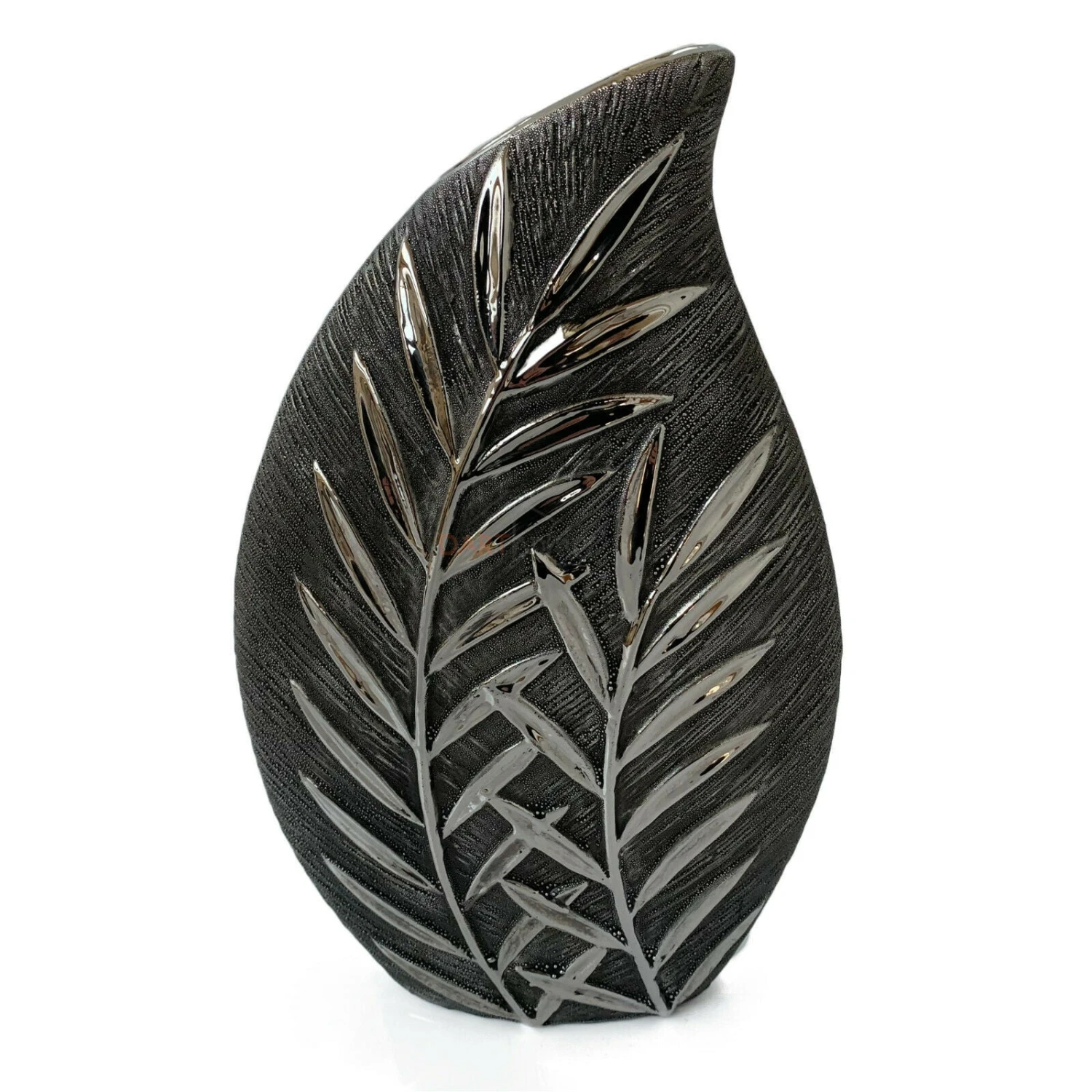 Ceramic Willow Leaf Vase 5 Ceramic Willow Leaf Vase - Image 5