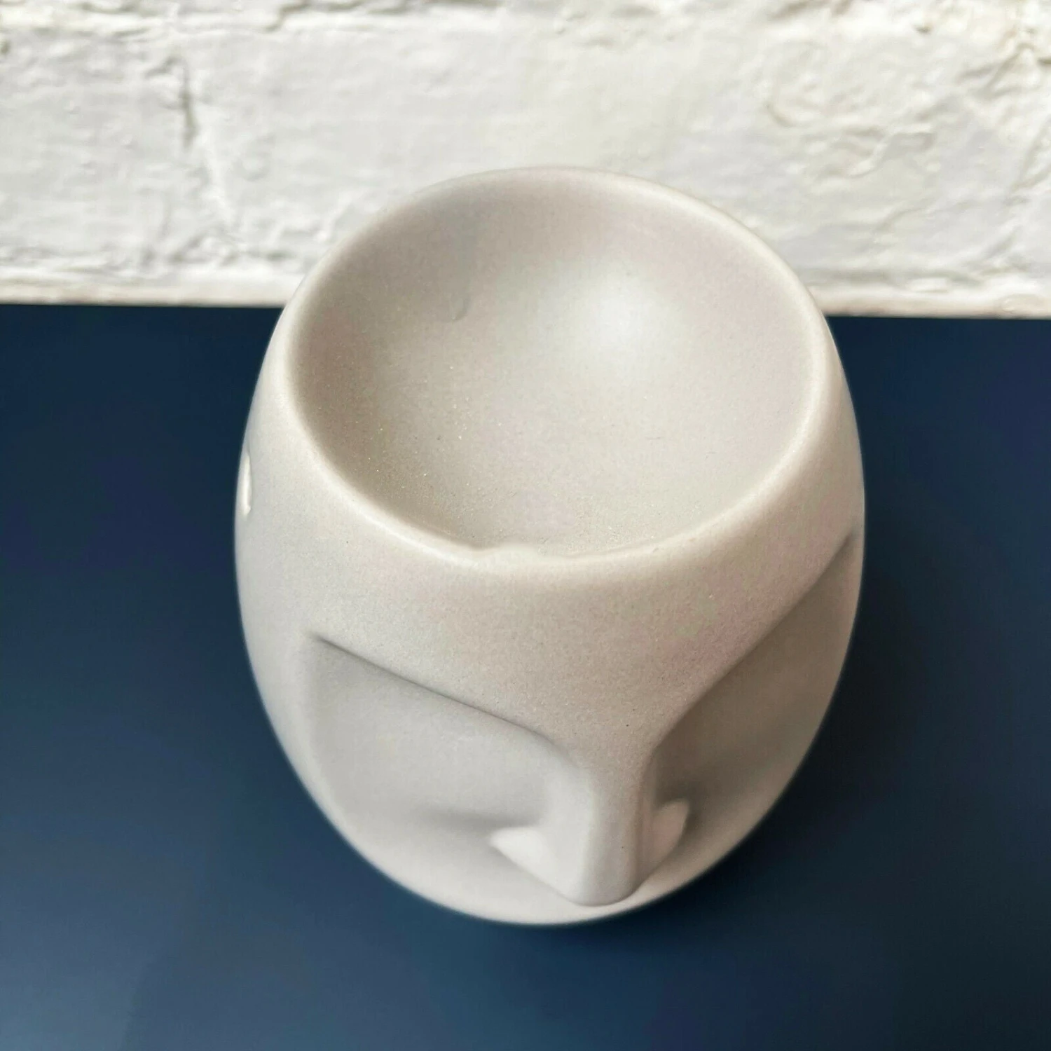 Easter Island Head Oil Burner - Grey 4 Easter Island Head Oil Burner - Grey - Image 4