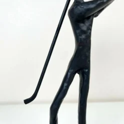 Cast Iron Golfer Sculpture 6x18cm -Home Decoration 35 903b7868 f827 4502 834f 43a82a5043bf