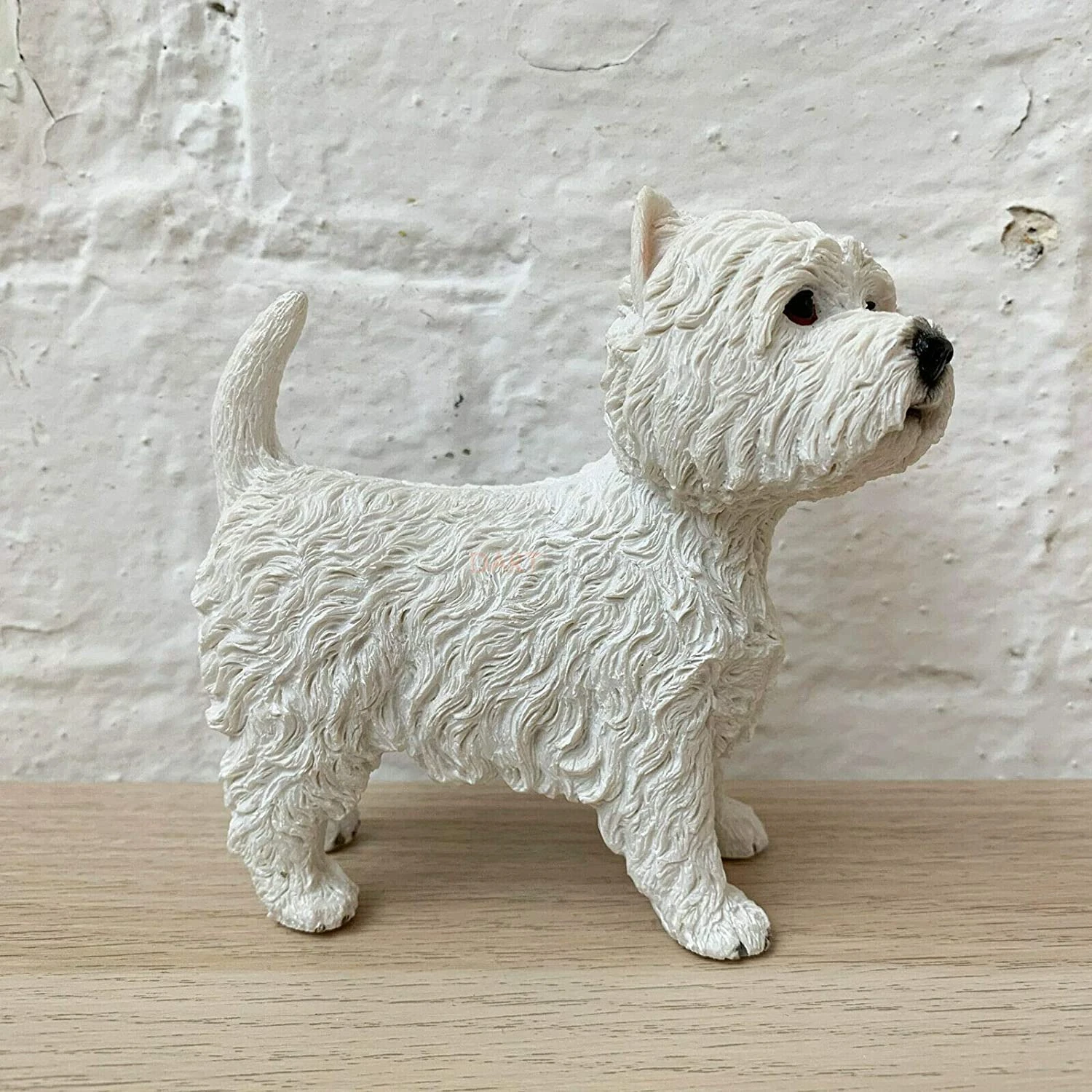 White West Highland Terrier Dog Ornament 12cm 2 White West Highland Terrier Dog Ornament 12cm - Image 2