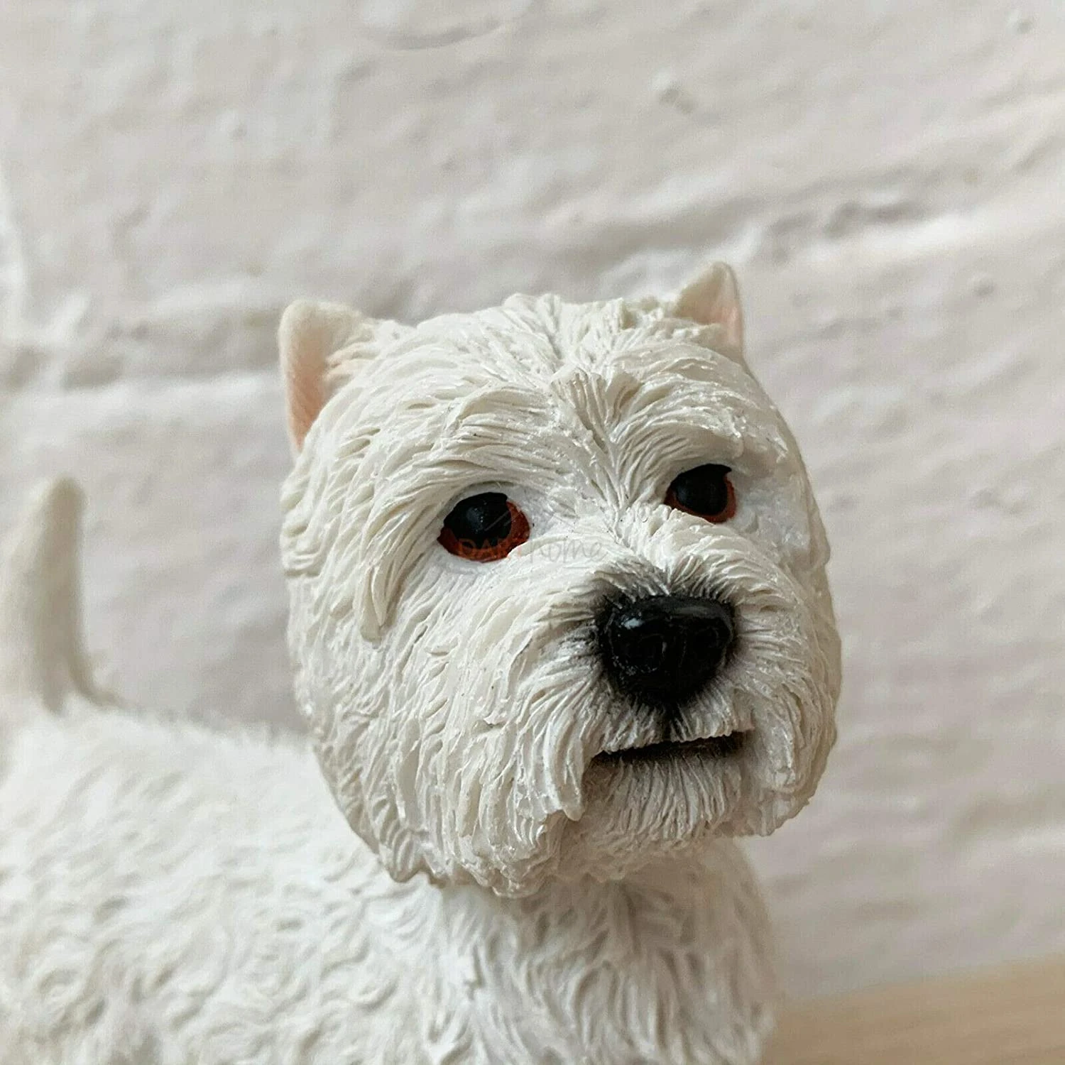 White West Highland Terrier Dog Ornament 12cm 3 White West Highland Terrier Dog Ornament 12cm - Image 3