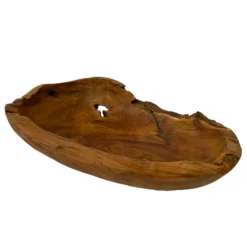 Teak Root Long Bowl 45cm -Home Decoration 38 2cc6100b dc30 44cf 8ec9 3f4d2d371d84