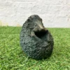 Bronze Baby Hedgehog Figurine