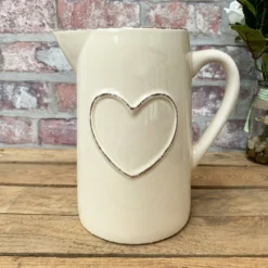 Ceramic Heart Jug Vase -Home Decoration 3 d1d8f103 2fb3 40a3 8648 c8c7e3d4b887