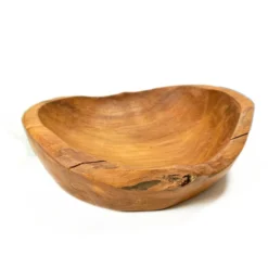 Round Teak Root Wood Bowl 18cm -Home Decoration 40 775253dd cd2c 4747 9d99 ed4e76ef423c
