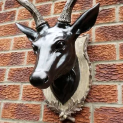 Extra Large Glossy Black Stags Wall Head -Home Decoration 4 8dcf230f 0b57 4433 80b3 04607ea91db9