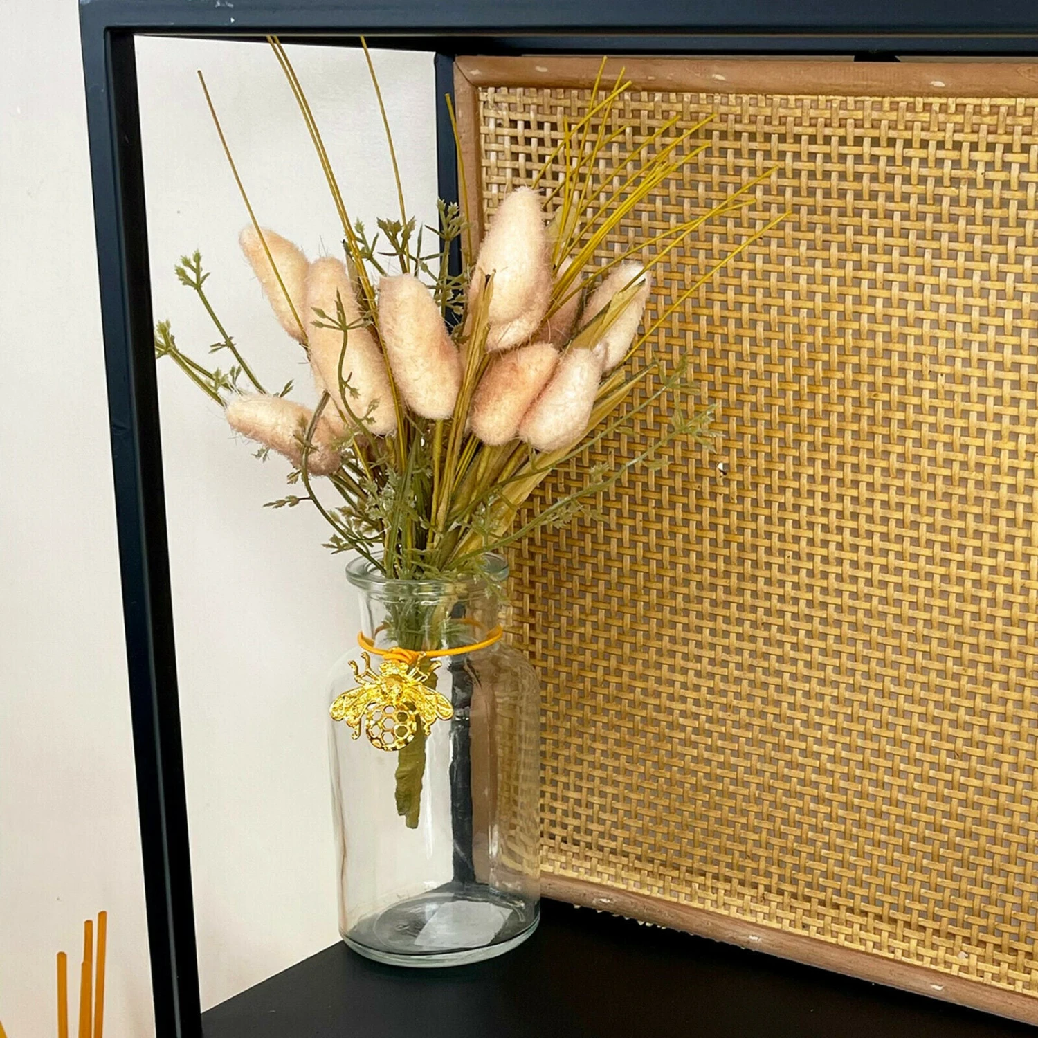 Artificial 16pc Natural Bunnytail Pick 1 Artificial 16pc Natural Bunnytail Pick