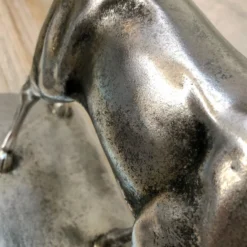 Silver Stag On Base Ornament -Home Decoration 54