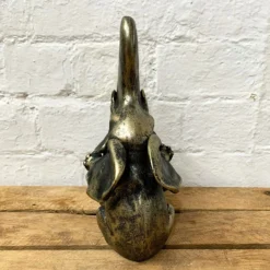 Distressed Gold Resin Love Elephant Ornament 12 Distressed Gold Resin Love Elephant Ornament -Home Decoration 57 402b6115 b781 483a add5 a0e35fadd690