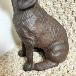 Cast Iron Sitting Dog Doorstop Ornament 15cm 6 Cast Iron Sitting Dog Doorstop Ornament 15cm -Home Decoration 79 ca1767ba 6979 46c5 93d8 f1c0032ccf6e