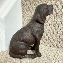 Cast Iron Sitting Dog Doorstop Ornament 15cm 7 Cast Iron Sitting Dog Doorstop Ornament 15cm -Home Decoration 80 06cf80ac 118c 414f b139 d4656a435513