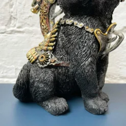 Black Steampunk Sitting Cat Ornament -Home Decoration 86 165a4709 72f2 4837 b0fa 0b1324a6a7cd