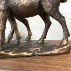 Bronze Resin Stag Pair Ornament -Home Decoration 8 909110dc b2d8 4f4d a10d ac98ab1a441f