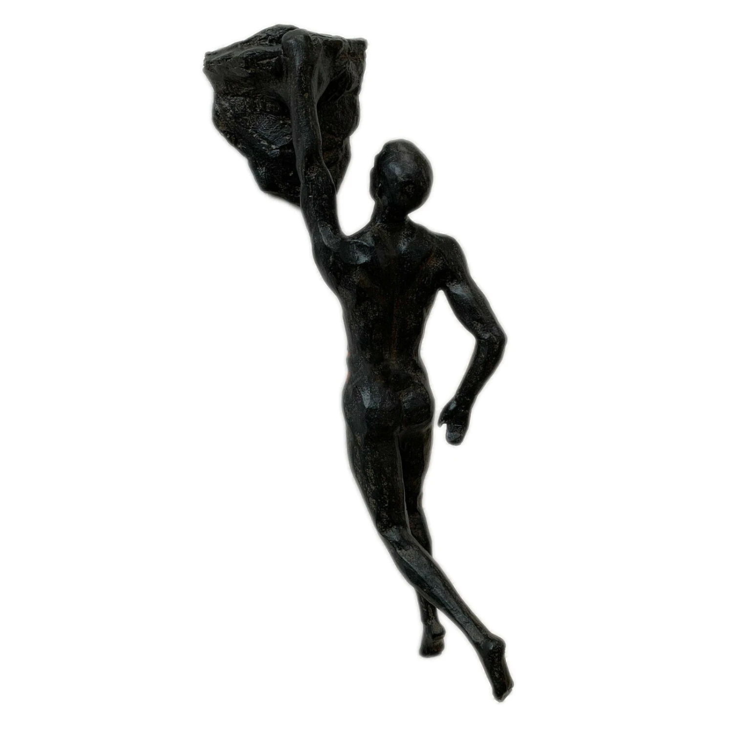 Black Rock Climbing Man Ornament - Single Arm 7 Black Rock Climbing Man Ornament - Single Arm - Image 7