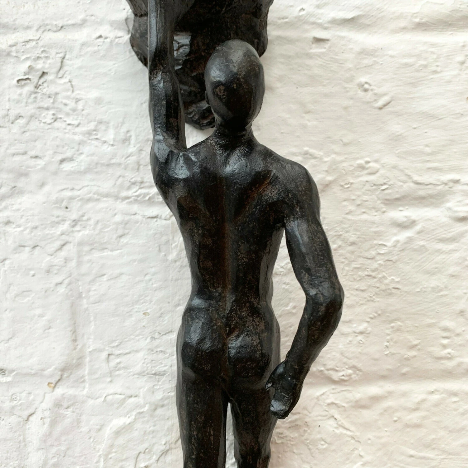 Black Rock Climbing Man Ornament - Single Arm 2 Black Rock Climbing Man Ornament - Single Arm - Image 2