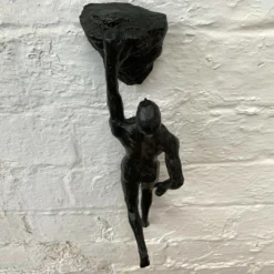 Black Rock Climbing Man Ornament - Single Arm 9 Black Rock Climbing Man Ornament - Single Arm -Home Decoration 98 78f40278 296d 4a47 834a 7dad0ba650f2