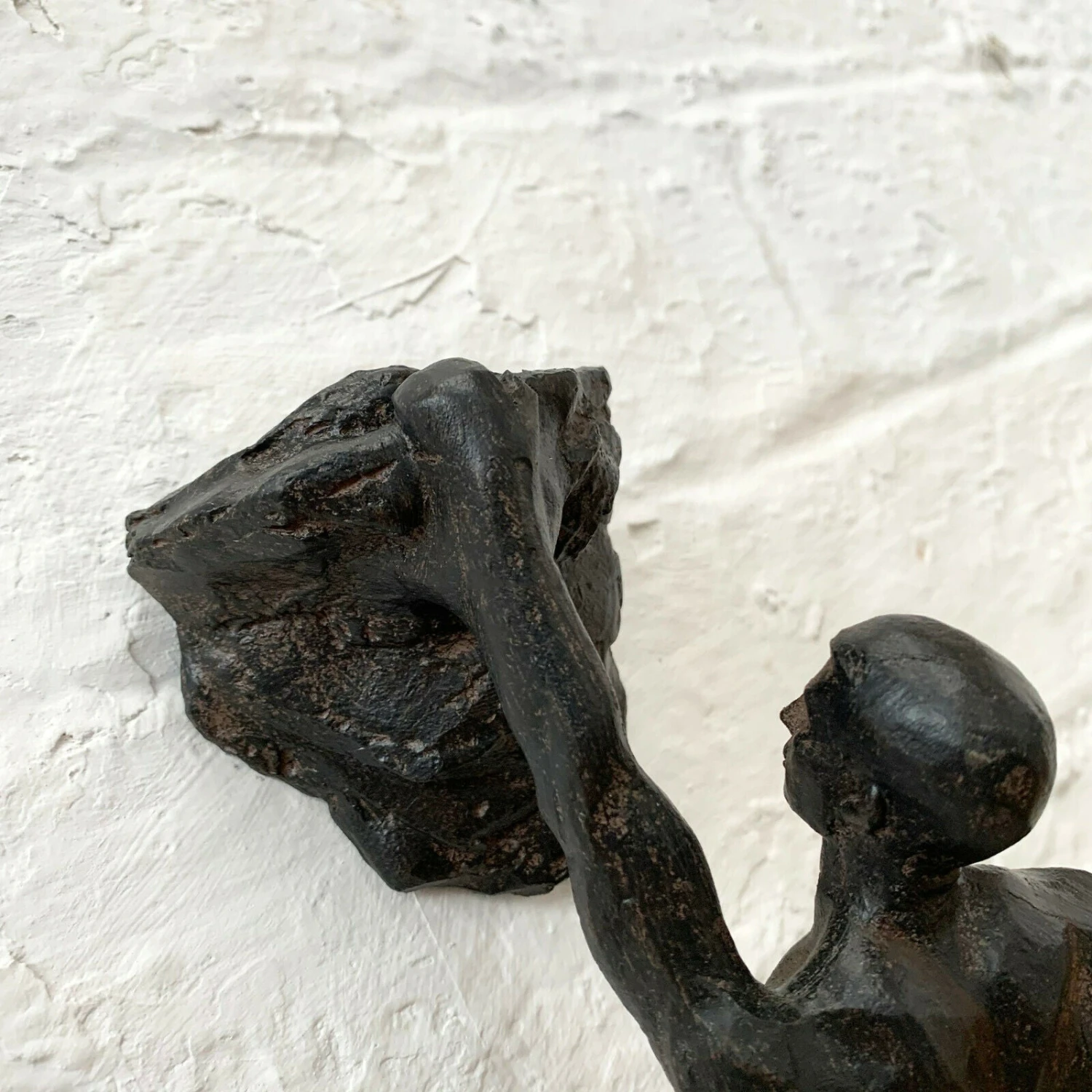 Black Rock Climbing Man Ornament - Single Arm 4 Black Rock Climbing Man Ornament - Single Arm - Image 4