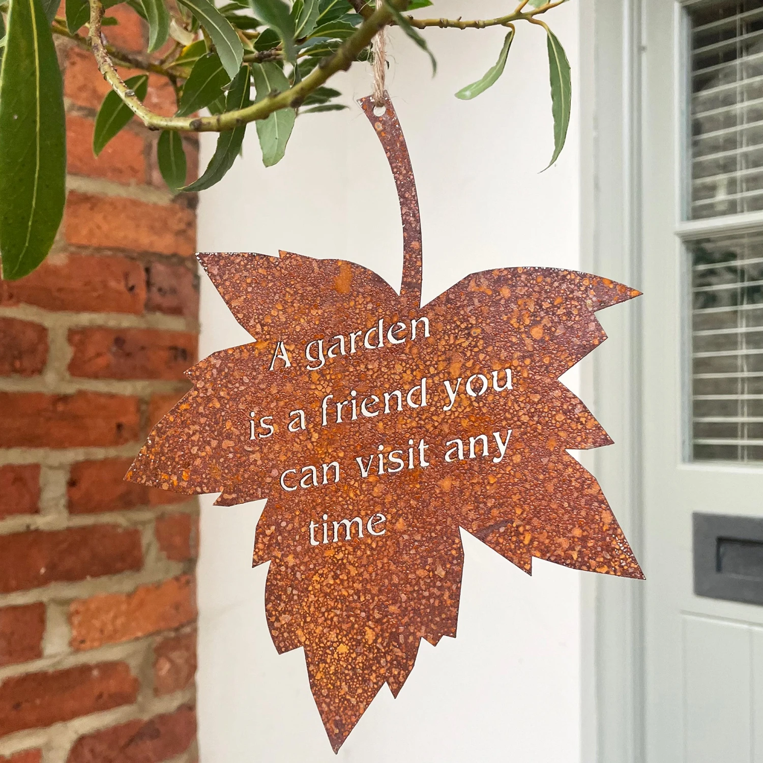 Ready To Rust A Garden Is A Friend Falling Leaf Art 1 Ready To Rust A Garden Is A Friend Falling Leaf Art