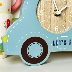 Blue Car Childrens Clock -Home Decoration FullSizeRender 34.JPEGcopy2