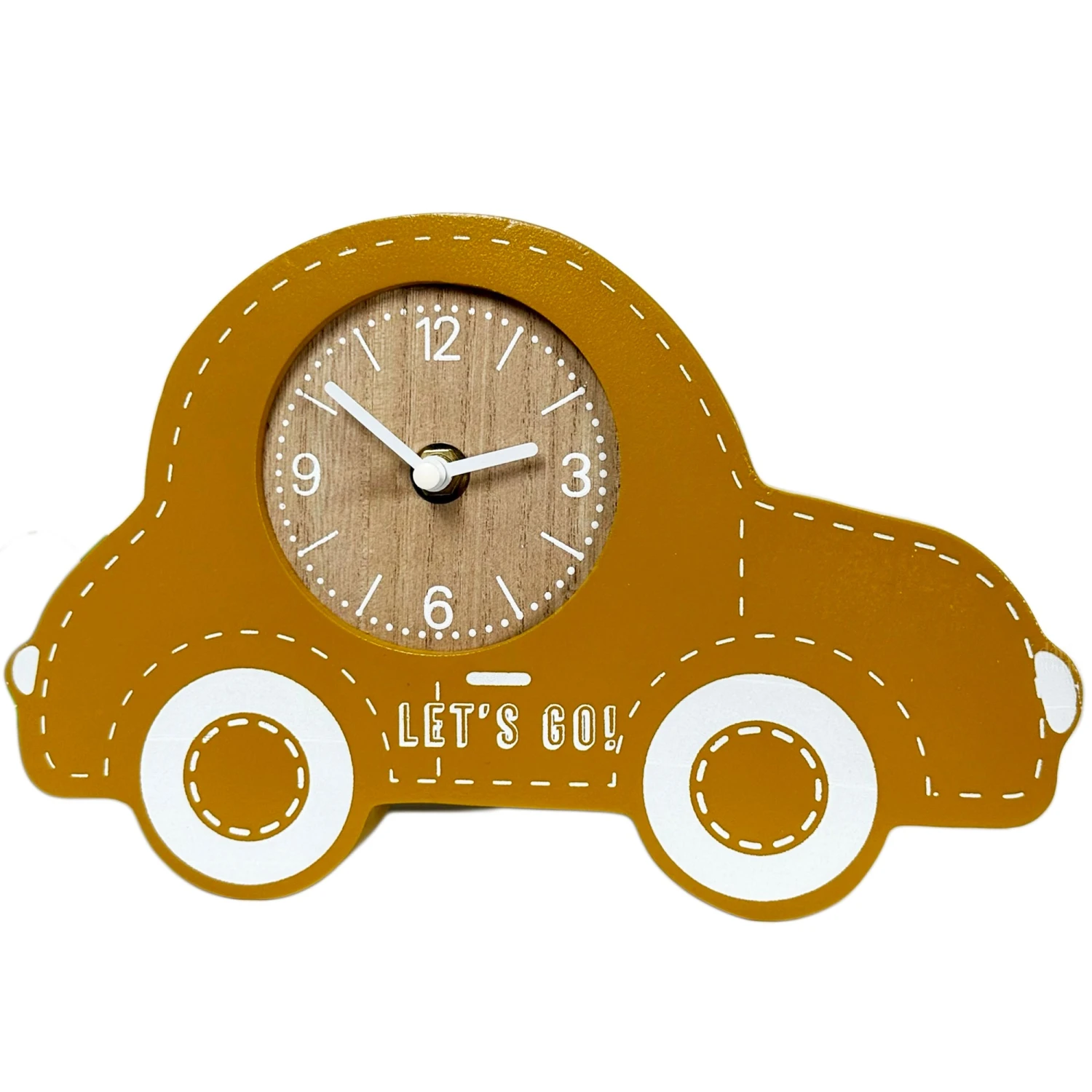 Yellow Car Childrens Clock 7 Yellow Car Childrens Clock - Image 7