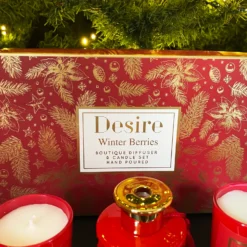 Winter Berries Christmas Candle Diffuser Gift Set -Home Decoration IMG 1912