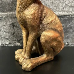 Bronze Resin March Hare Ornament -Home Decoration IMG 2825.JPEG edited172