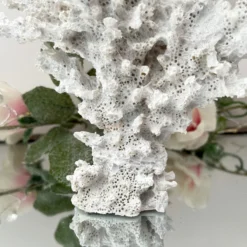 White Faux Lace Coral Sculpture 18cm 5 White Faux Lace Coral Sculpture 18cm -Home Decoration IMG 5302.JPEG edited153