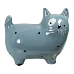 Ceramic Blue Cat Money Box 15 Ceramic Blue Cat Money Box -Home Decoration IMG 5616.JPEGcopy