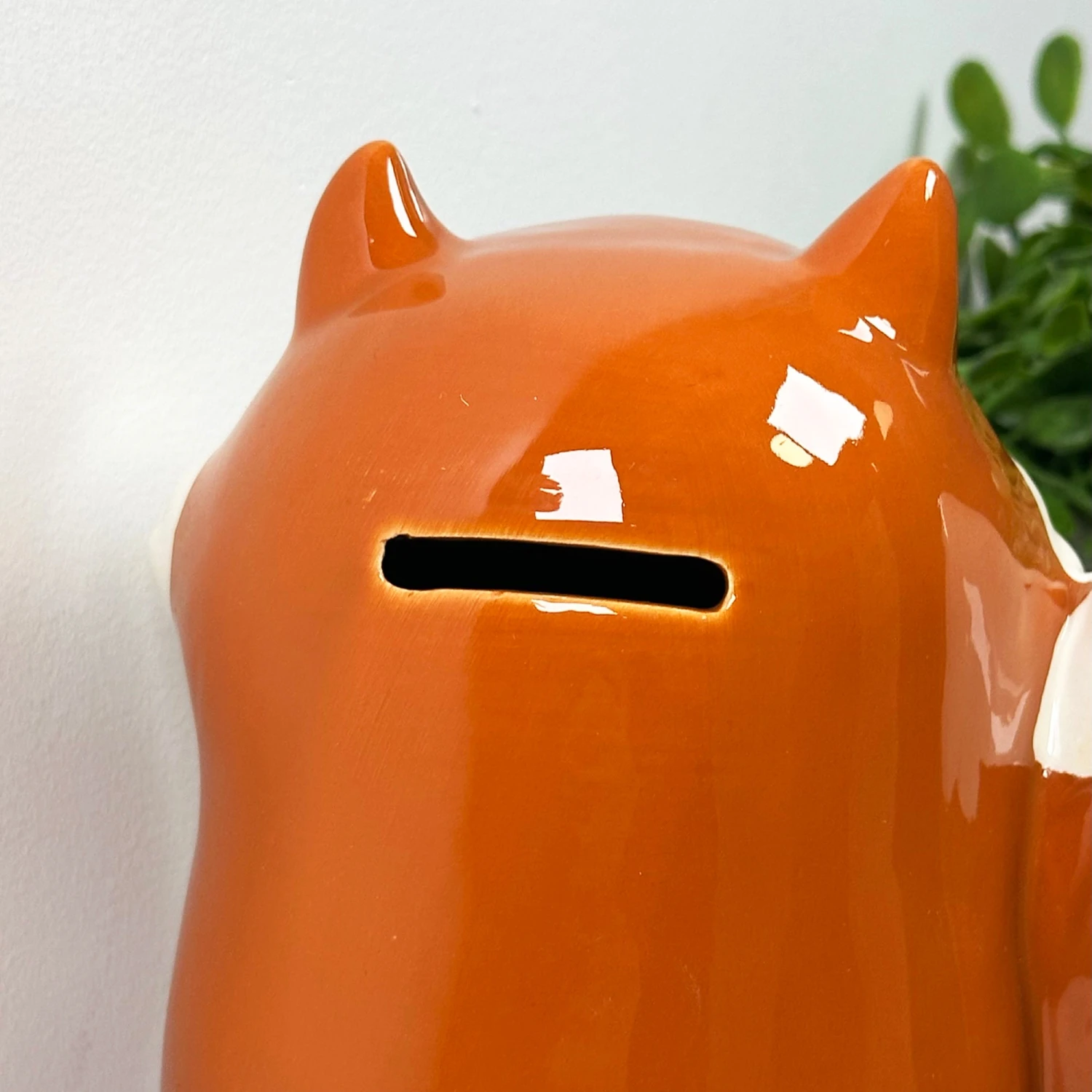Ceramic Fox Money Box 3 Ceramic Fox Money Box - Image 3