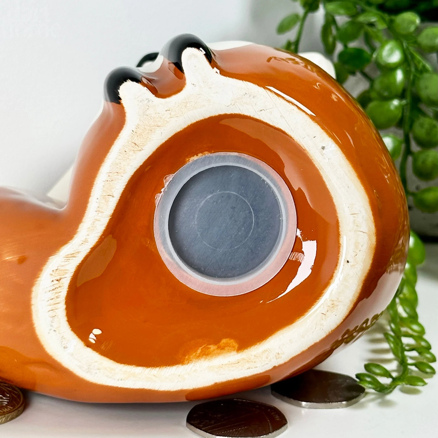 Ceramic Fox Money Box 4 Ceramic Fox Money Box - Image 4