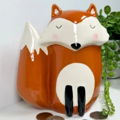 Ceramic Fox Money Box 10 Ceramic Fox Money Box -Home Decoration IMG 5636 JPEG