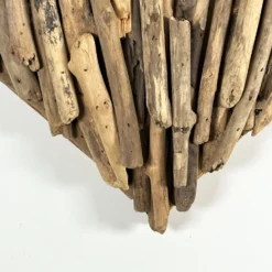 Driftwood Wall Heart Sculpture -Home Decoration IMG 5681 JPEG