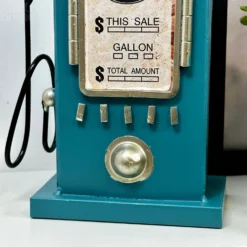 Blue Petrol Pump Table Clock -Home Decoration IMG 5719 JPEG